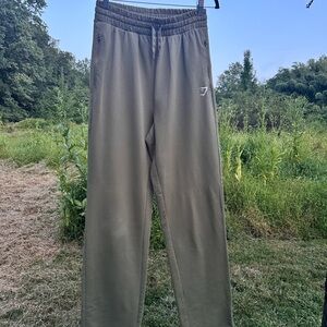 Gymshark Olive Green Track Pants